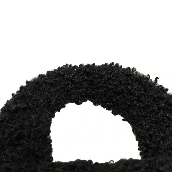 Auth BALENCIAGA Hour Glass 676384 Black Wool Handbag - Picture 7 of 16